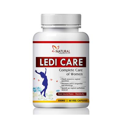 Natural Ledi Care 500 mg Veg Capsule 60's - Speciality Medicines