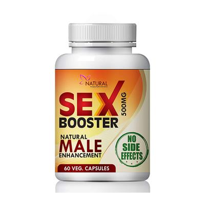 Natural Sex Booster 500 mg Veg Capsule 60's - Sexual Healthcare