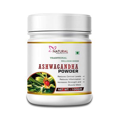Natural Ashwagandha Powder 100 gm - Ashwagandha