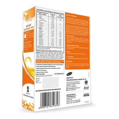 Novkafit Isotonic Pro Powder - Orange Flavour 1 kg - Health Drink