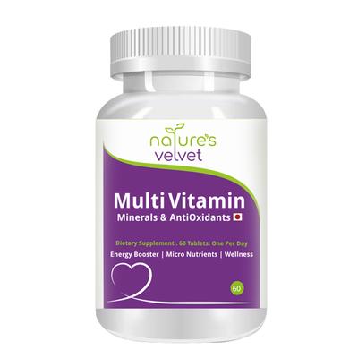 Natures Velvet MultiVitamin Minerals & AntiOxidants Tablet 60's - Health Products