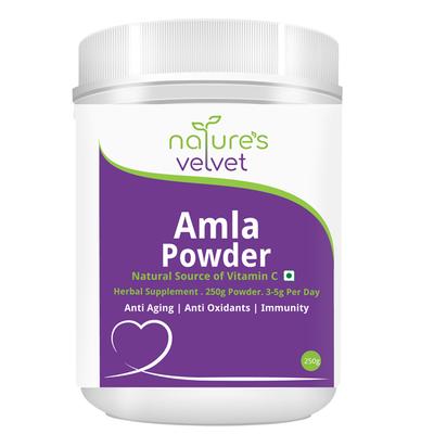 Natures Velvet Amla Powder 250 gm - Pure Herbs