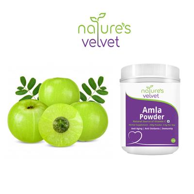 Natures Velvet Amla Powder 250 gm - Pure Herbs