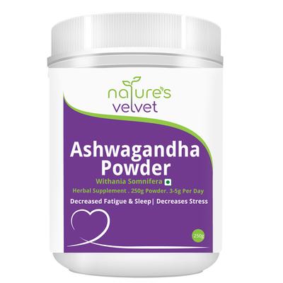 Natures Velvet Ashwagandha Powder 250 gm - Ashwagandha