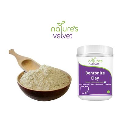 Natures Velvet Bentonite Clay Powder 250 gm - Personal Care (Ayush)