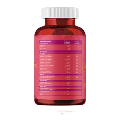 CF Multi-Vitamins For Women Veg Gummies - Mixed Fruit Flavour 60's - Multi-Vitamins