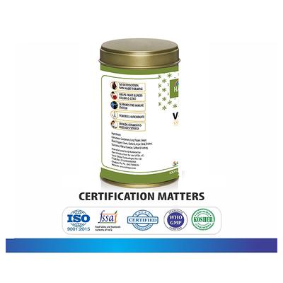 Vringra Hare Krishna Herbal Vedic Tea Powder 200 gm - Teas