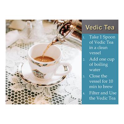 Vringra Hare Krishna Herbal Vedic Tea Powder 200 gm - Teas