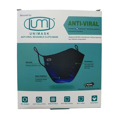 UniMask Anti-Viral Reusable Cloth Mask - White - Face Mask