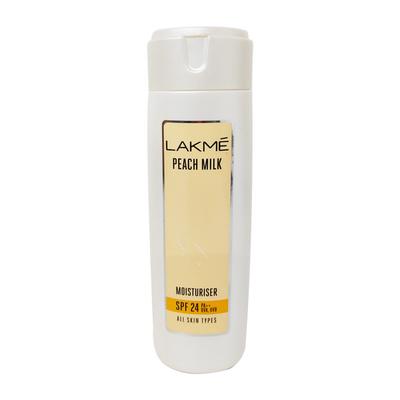 Lakme Peach Milk Moisturizer SPF 24 PA Sunscreen Lotion 200 ml - Face Moisturizers