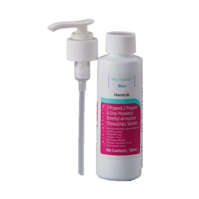 Microshield Blue Handrub Solution 100 ml - Hand Sanitizer