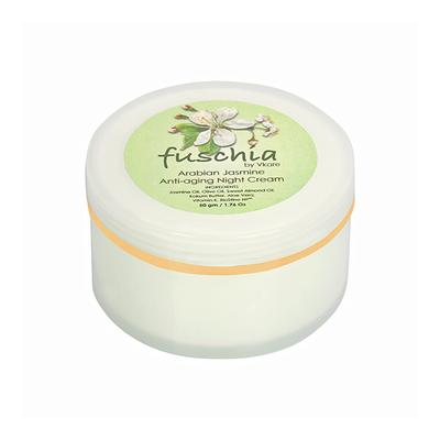 Fuschia Anti-Ageing Night Cream - Arabian Jasmine 50 gm - Night Cream