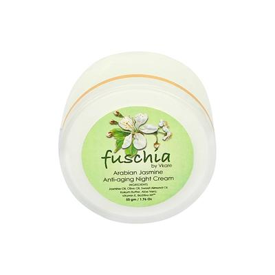 Fuschia Anti-Ageing Night Cream - Arabian Jasmine 50 gm - Night Cream