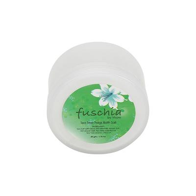 Fuschia Bath Salt - Tea Tree Twigs 50 gm - Bath Salts