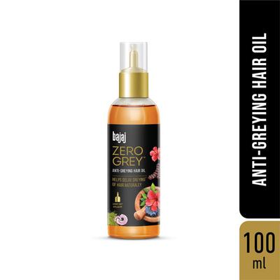 Bajaj Zero Grey Anti Greying Hair Oil 100 ml - Hair Oils