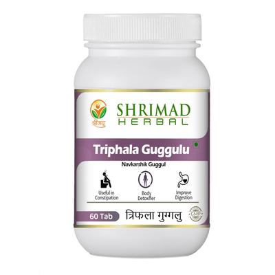 Shrimad Herbal Triphala Guggulu Tablet 60's - Speciality Medicines