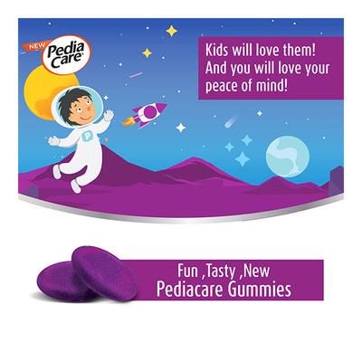 PediaCare Super Immuno Plus Gummies - Elderberry 10's - Calcium And Minerals