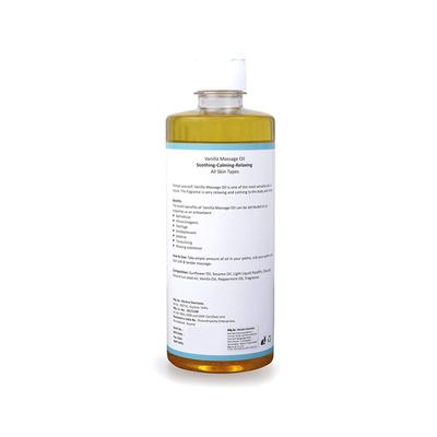 Sukham Organic Massage Oil - Vanilla 500 ml - Lotions & Creams