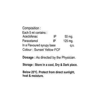 MIGACE P Oral Suspension 60ml - Pain relief-Nsa