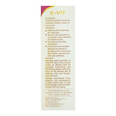 E VIT SKIN Oil 60ml - Dry Skin-Emo