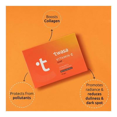 Twasa Vitamin C Soap 125 gm - Soaps