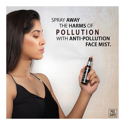Pee Safe Pollution Safe Anti-Pollution Face Mist Spray 50 ml (N) - Face Creams