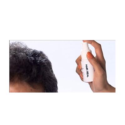 Hair4Real Dark Brown Hair Building Fiber Powder 12 gm + Hair4Real Magic Hair Locking Spray 30 ml - Hair Perms & Texturizers