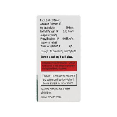 METAMIK 100 Injection 1's - Bacterial Infections-Ami