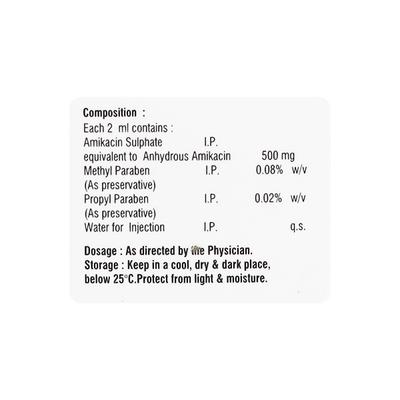 METAMIK 500 Injection 1's - Bacterial Infections-Ami