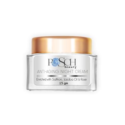 Posch Night Cream - Anti Aging (Pack of 2 x 15 gm) - Night Cream