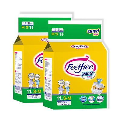 Feelfree Adult Pull Up Diaper Pant - S-M (Pack of 2 x 11's) - Adult Diapers & Pads