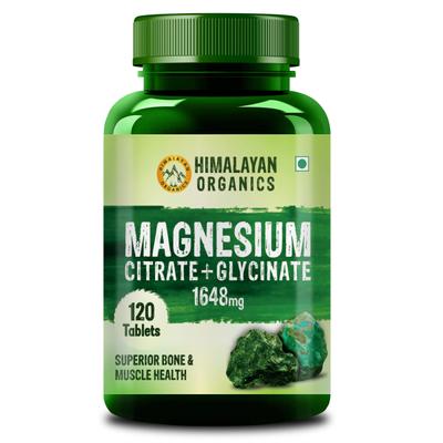 Himalayan Organics Magnesium Citrate + Glycinate Tablet 120's - Calcium And Minerals