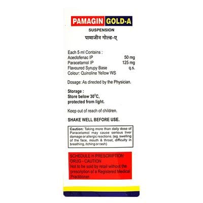 PAMAGIN GOLD A Oral Suspension 60ml - Pain relief-Nsa