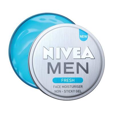 Nivea Men Face Moisturiser Non-Sticky Gel - Fresh 75 ml - Face Gels
