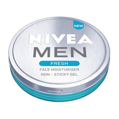 Nivea Men Face Moisturiser Non-Sticky Gel - Fresh 75 ml - Face Gels