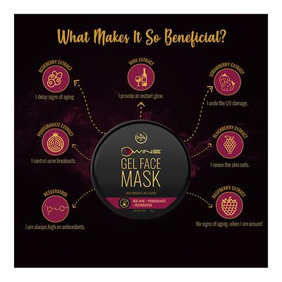 The Beauty Co. Dwine Face Mask Gel 20 gm - Masks & Peels