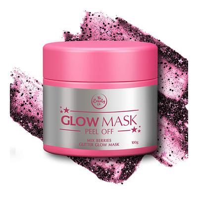 The Beauty Co. Peel Off Glow Face Mask - Mix Berries 100 gm - Masks & Peels