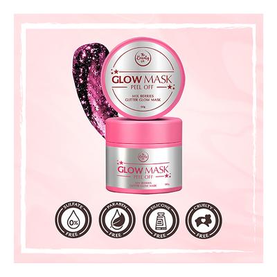 The Beauty Co. Peel Off Glow Face Mask - Mix Berries 100 gm - Masks & Peels