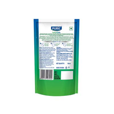 Puric InstaSafe Germ Protection Hand Wash - Camphor & Neem (Refill) 185 ml - Hand Wash & Soaps