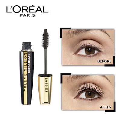 L'Oreal Paris Volume Million Lashes Mascara, Washable, Black 9.2 Gm - Mascaras