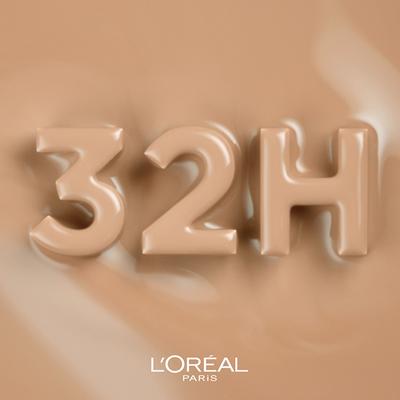 L'Oreal Paris Infallible 24H Fresh Wear Foundation, 125 Natural Rose 30 Gm (N) - Foundation