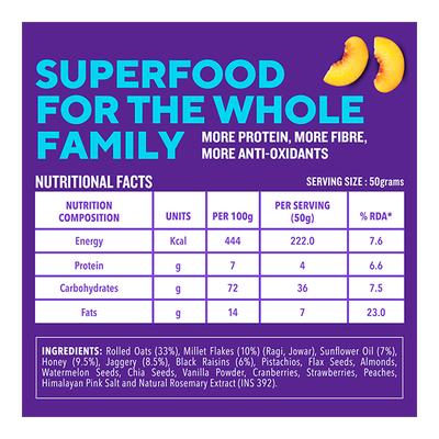 Zingavita Muesli - Oaty Crunch 375 gm - General Health