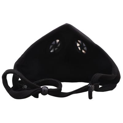 Military Grade N99 Face Mask With Two Valves (L) - Black (Pack of 1) - Face Mask