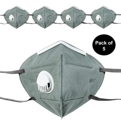 SanNap N-95 Anti-Pollution Face Mask (Pack of 5) - Face Mask