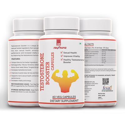 Neurapid Testosterone Booster Veg Capsule 60's - Multi-Vitamins