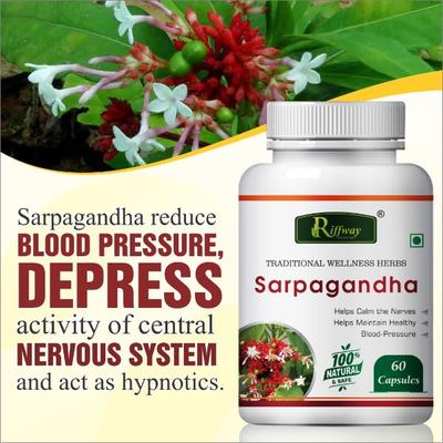 Riffway Sarpagandha Capsule 60's - Speciality Medicines