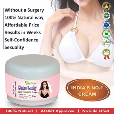 Riffway Cute Lady Breast Enlargement Cream 50 gm - Speciality Medicines