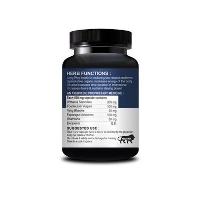 Riffway Long Play Capsule 30's - Sexual Healthcare