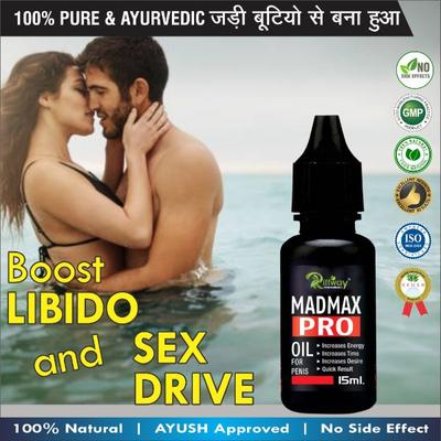 Riffway Mad Max Pro Oil 15 ml - Sexual Healthcare