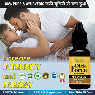 Riffway Dick Force Ayurvedic Oil 15 ml - Sexual Healthcare